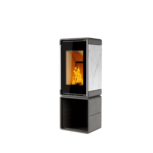 ПЕЧЬ-КАМИНАСТОВ КУБ (ПК 4581)(КАМ. НА ДРОВНИКЕ)