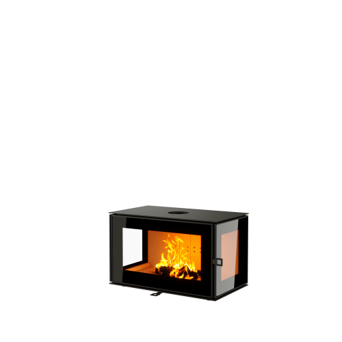 ПЕЧЬ-КАМИН КУБ 3С 800