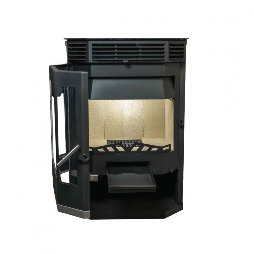 Печь-Камин Ангара 12 Аква (Мета-Бел)