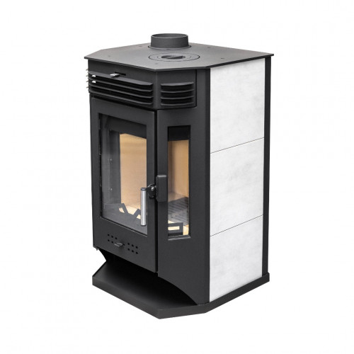 Печь-Камин Москва 9 с плитой (Мета-Бел)