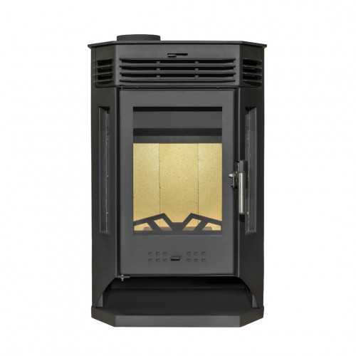 Печь-Камин Москва 9 с плитой (Мета-Бел)