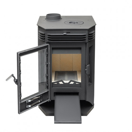 Печь-Камин Москва 9 с плитой (Мета-Бел)