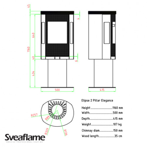 Elipse 2B Pillar (Sveaflame)