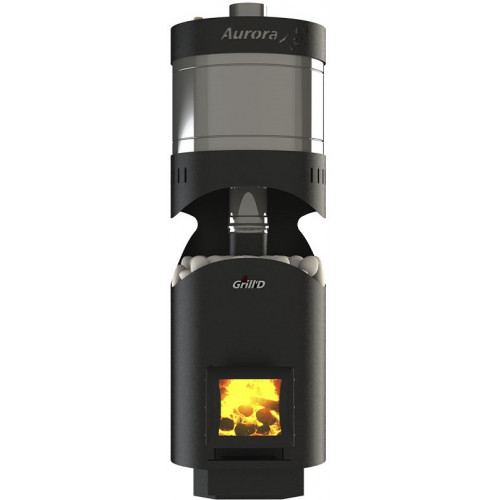 Печь дровяная Aurora 160А TRIO Short (GrillD)