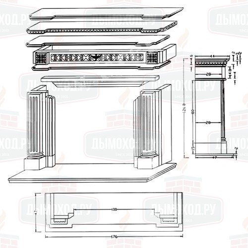 Портал PRESTON, Rosa Intermedio (Arriaga)