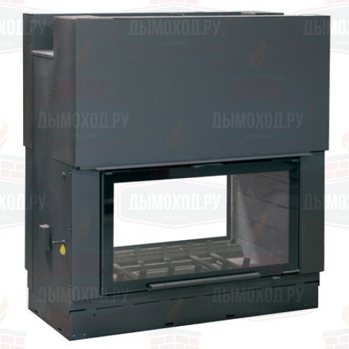Каминная топка H 1200 DOUBLE FACE WS BLACK BG1 (Axis)