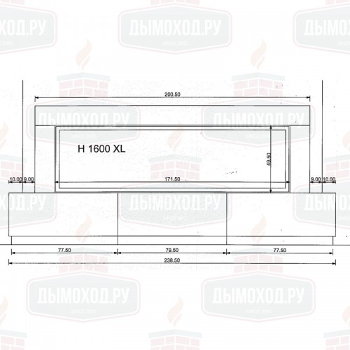 Облицовка CASSANDRE, H1600XXL (Axis)