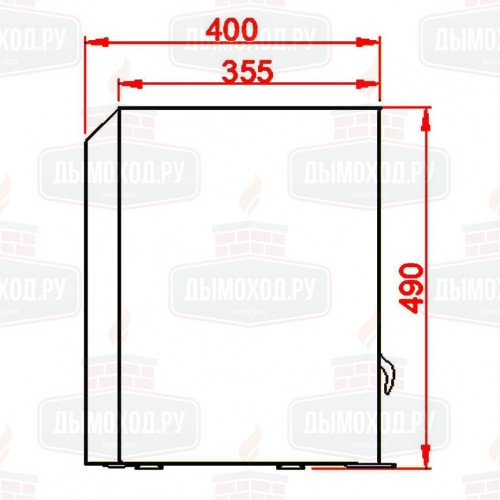 Каминная топка INSERT 750 (Axis)
