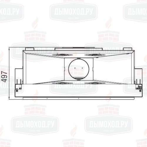Каминная топка KW 120 SIMPLE FACE BG1 (Axis)