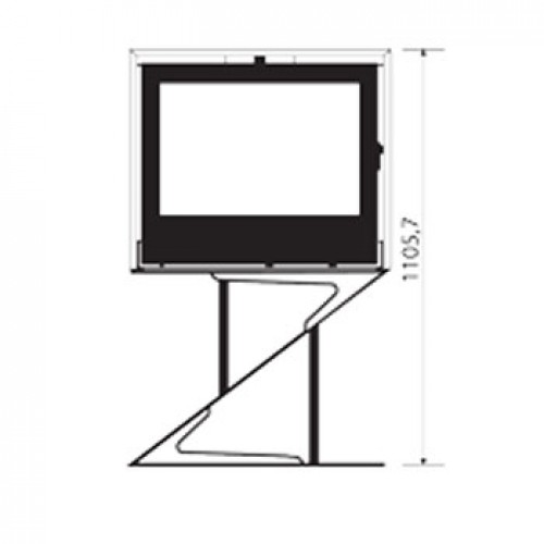 Печь I700P SZ RT, цоколь Z-образный (Axis)