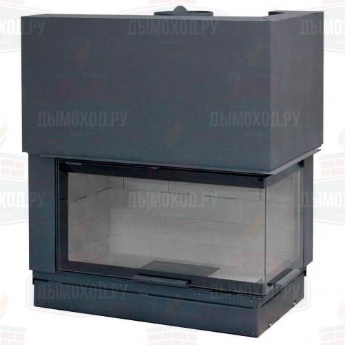 Каминная топка H 1200 RIGHT LATERAL GLASS BG2 (Axis)