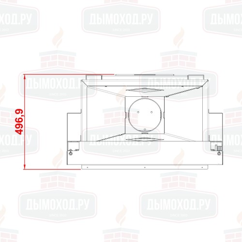Каминная топка KW 80 SIMPLE FACE FT (Axis)
