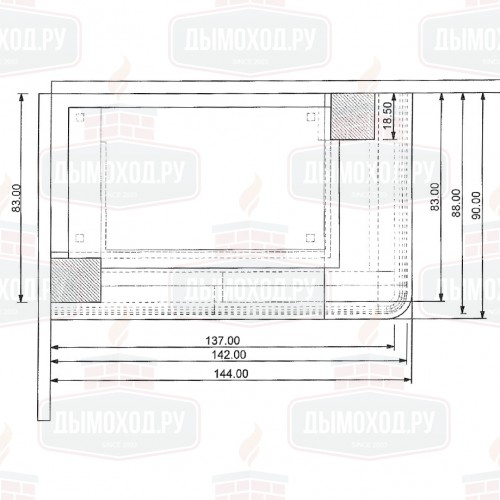 Облицовка SALMA, под FH 1200 VLD (Axis)