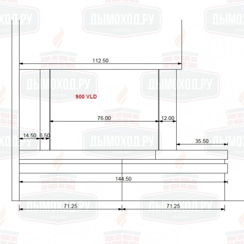 Облицовка ESTHER, под VLD 900 (Axis)