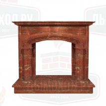 Портал LISBOA Y II с адапт., Red Travertine (Continental)