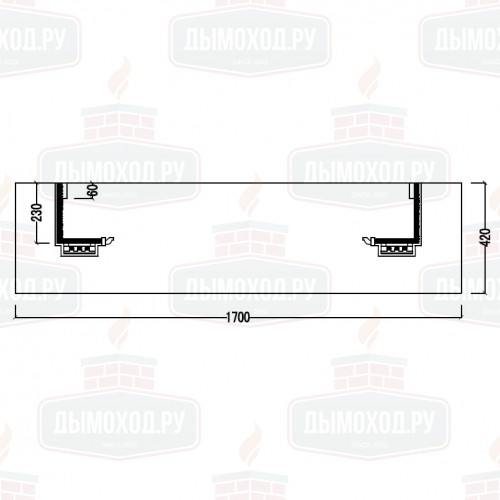Портал DAFNE, Crema Marfil + Brown (Continental)