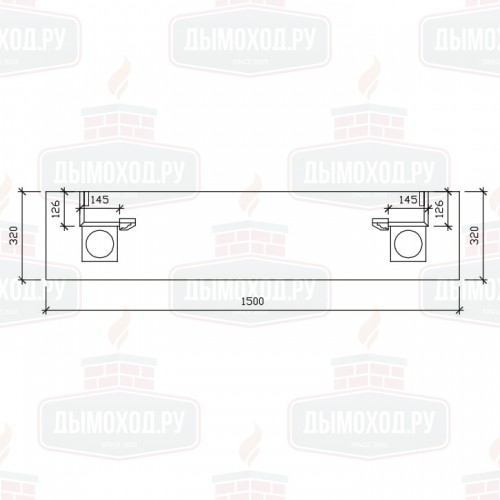 Портал ORPHEUS, Crema Marfil+Brown (Continental)