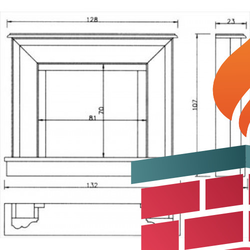 Портал VAN GOGH, Crema Marfil (Crumar)