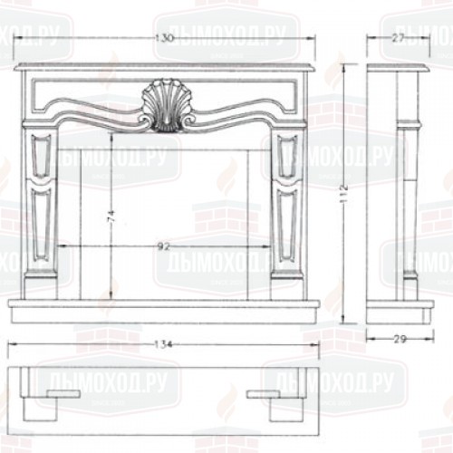 Портал GOYA, Crema Marfil (Crumar)