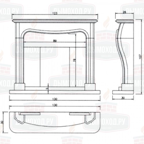 Портал DEGAS, Crema Marfil (Crumar)