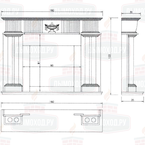 Портал DURERO, Crema Portugales (Crumar)