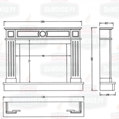 Портал PICASSO, Crema Valencia (Crumar)