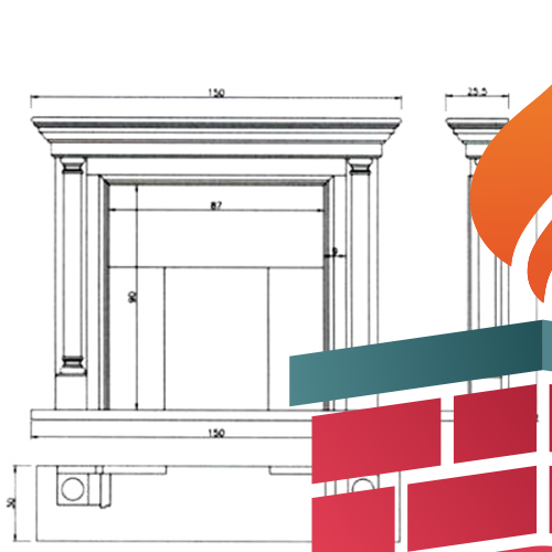 Портал NOLDE, Crema Marfil (Crumar)
