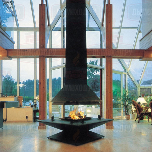 Камин ROMB CENTRAL (Traforart)