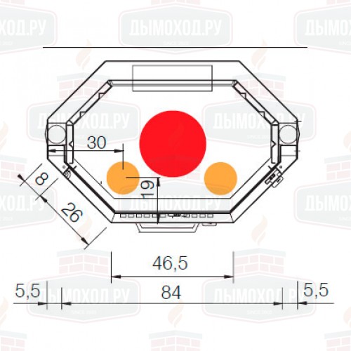 Каминная топка FIREK 3N (EdilKamin)