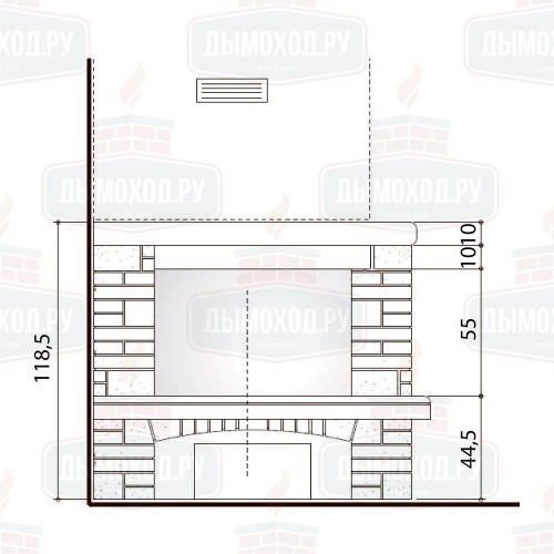 Облицовка DERBY SX (EdilKamin)