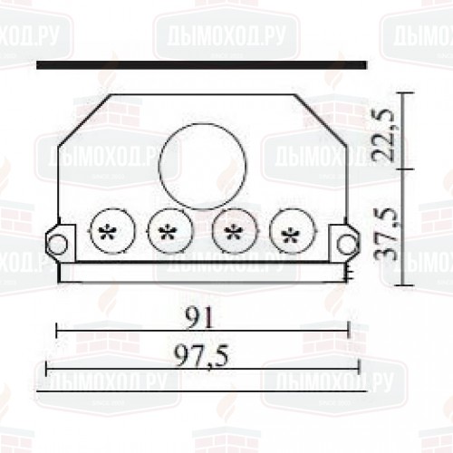 Каминная топка FORTE PLUS N (EdilKamin)
