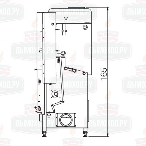 Каминная топка WIDRO 85 CS (EdilKamin)