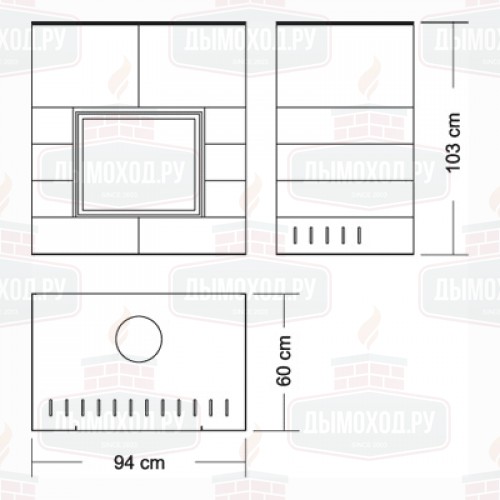 Облицовка QUADRO (EdilKamin)