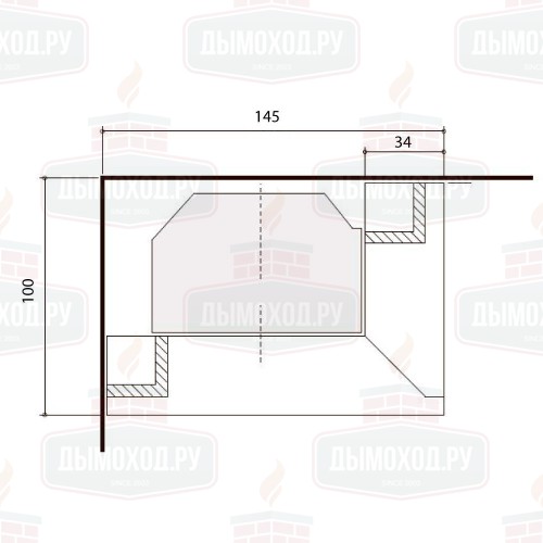 Облицовка DERBY SX (EdilKamin)