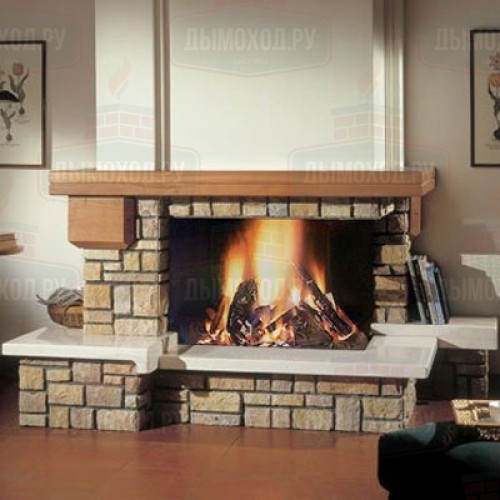 Облицовка LUISA V PARETE SX, под топку TITANO (EdilKamin)