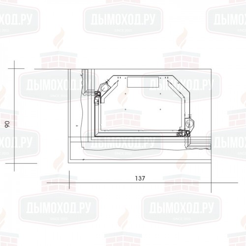 Облицовка TEMA DUE ANGOLO SX (EdilKamin)
