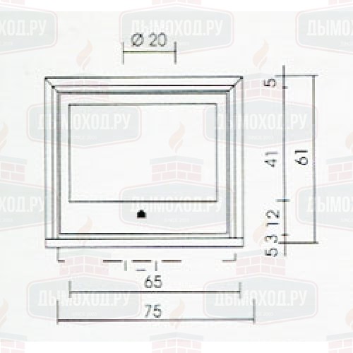 Каминная топка FIREBOX LUCE PLUS 54 V (EdilKamin)