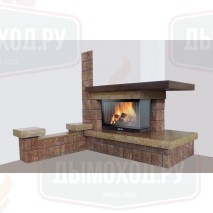 Облицовка CORALLO DX (EdilKamin)