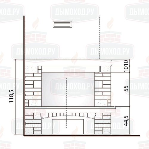 Облицовка DERBY SX (EdilKamin)