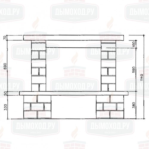 Облицовка MADERA (EdilKamin)