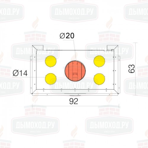 Каминная топка WINDO3 85 (EdilKamin)