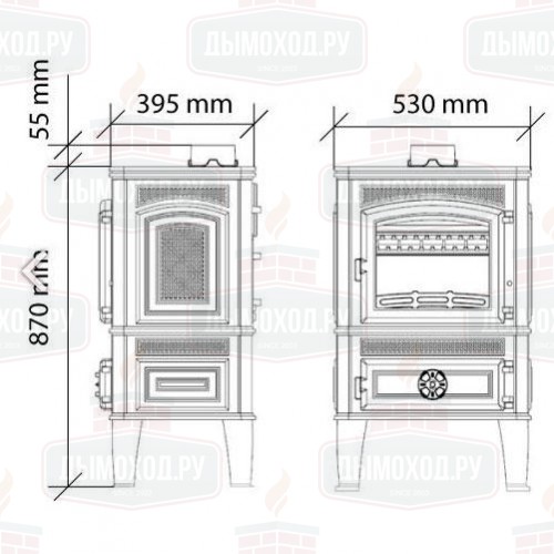 Печь MAGMA COOK (Ferguss)