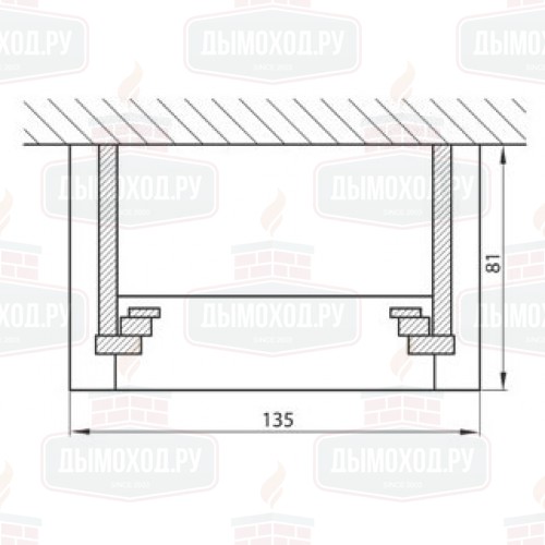 Камин BARCELONA GARD FRONTAL (Fugar)