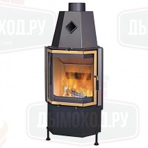 Каминная топка 600/57 K ECOPLUS, рамка золото (Hark)