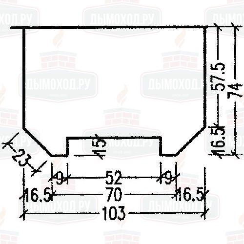 Облицовка 4/18.6 B BURGOS IROKO (Hark)