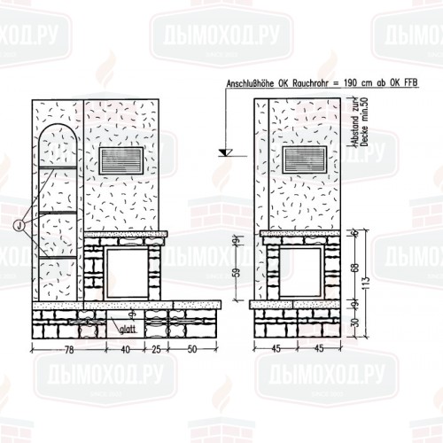 Облицовка 11/222, правая (Hark)