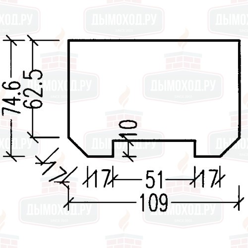 Облицовка 11/108, Naturweiß (Hark)