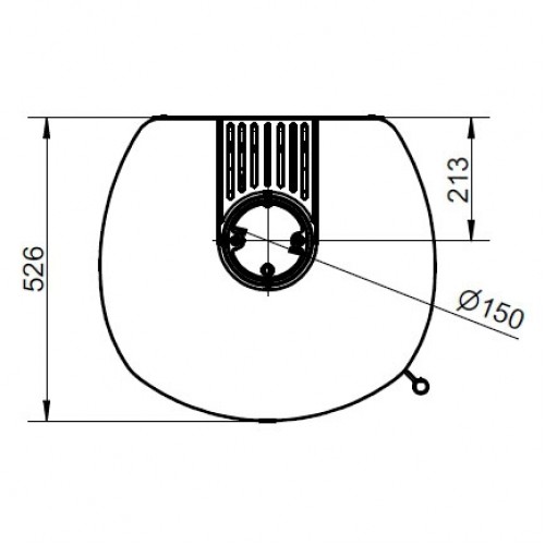 Печь 44-5.1 GT ECOplus, creme-weib 118, черная рамка (Hark)