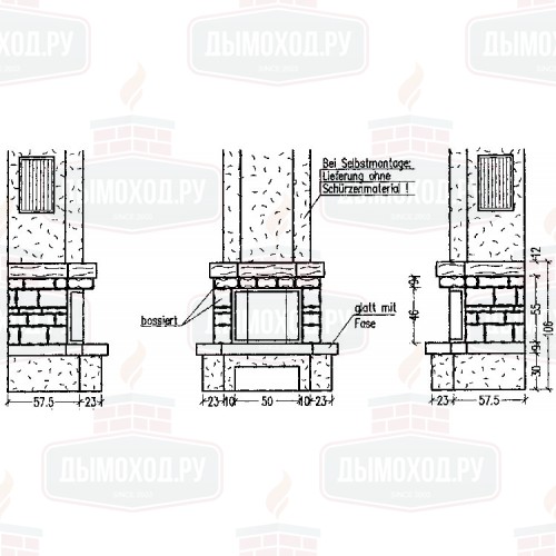 Облицовка 4/18.6 B BURGOS IROKO (Hark)