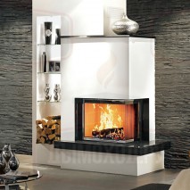 Облицовка 11/232 GRANIT NATURSCHWARZ. с решётками, левая (Hark)